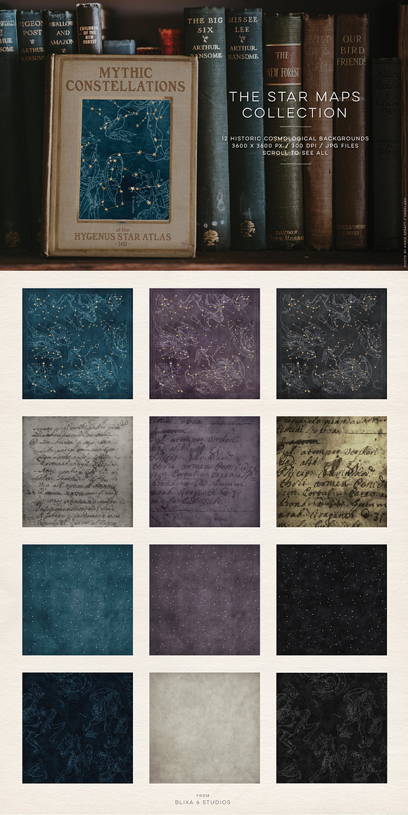 The Star Maps Collection in Textures - product preview 1