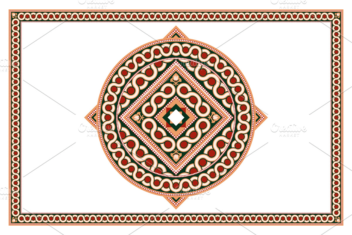 Islamic Border Brush Pattern Design in Patterns - product preview 8