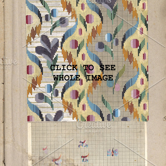 Vintage Floral Wallpapers in Textures - product preview 2