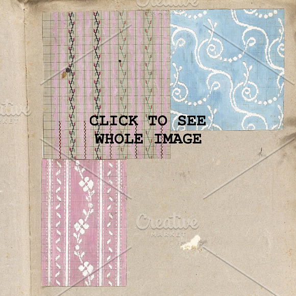 Vintage Floral Wallpapers in Textures - product preview 10