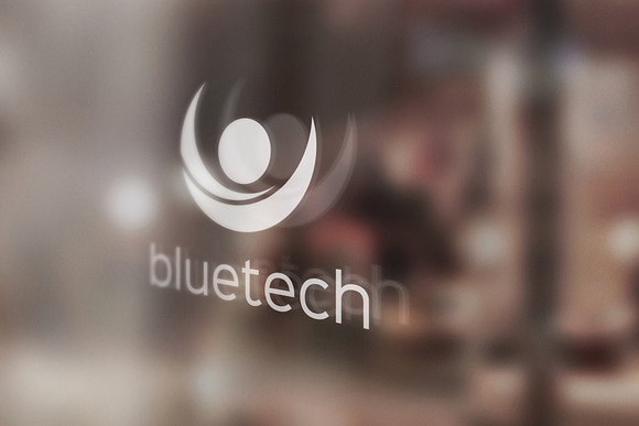 Blue Tech Logo in Logo Templates - product preview 5