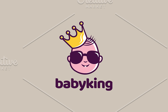 Baby King Logo in Logo Templates - product preview 2