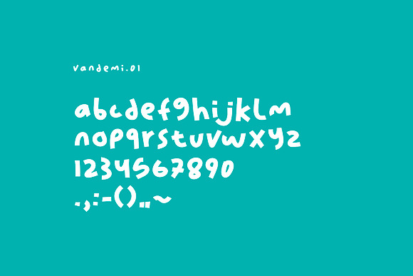 Vandemi Handwritten font in Script Fonts - product preview 3