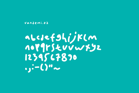 Vandemi Handwritten font in Script Fonts - product preview 4