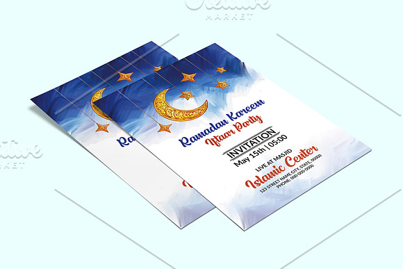 Ramadan Iftar Party Flyer V1220 in Flyer Templates - product preview 3
