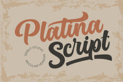 Platina Script // Regular Version