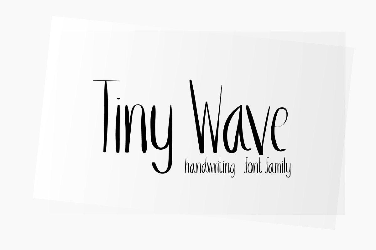 Tiny Wave in Script Fonts - product preview 8