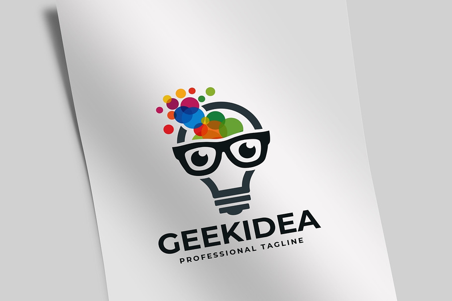 Geek Idea Logo in Logo Templates - product preview 8