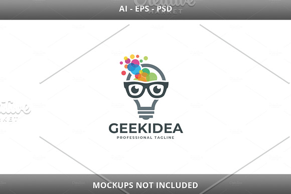 Geek Idea Logo in Logo Templates - product preview 1