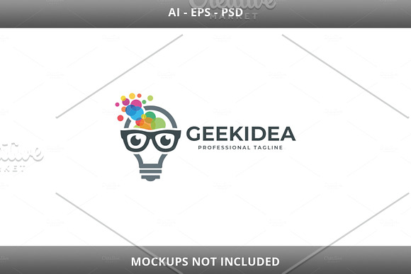 Geek Idea Logo in Logo Templates - product preview 2