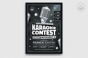 Karaoke Flyer template V12