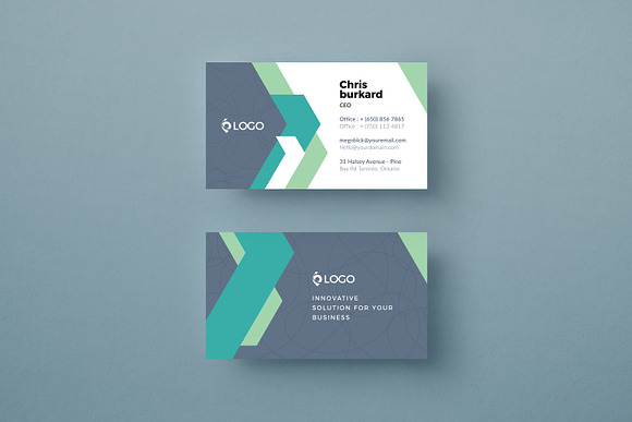 Bundle - Modern Business Cards in Business Card Templates - product preview 2