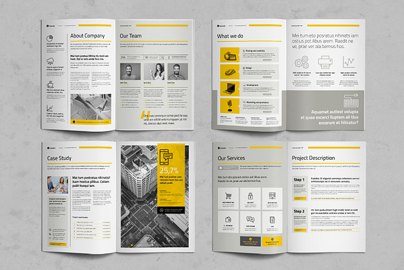 Proposal Bundle Vol. 2 in Brochure Templates - product preview 1