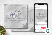 Night Club Closed Flyer Template