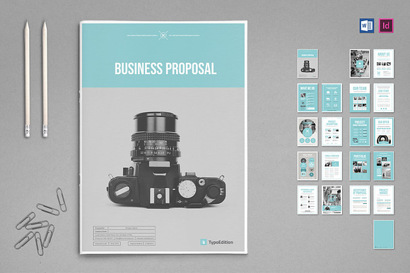 Proposal Bundle Vol. 2 in Brochure Templates - product preview 4