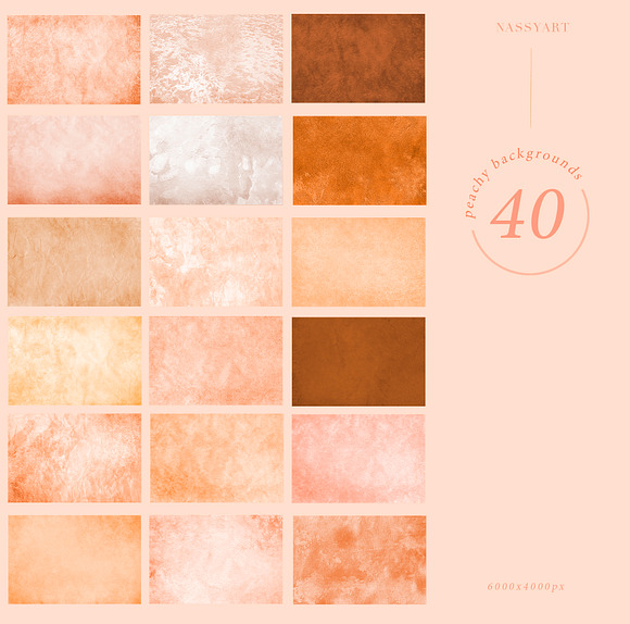 60 Peach and Cream Textures in Textures - product preview 3