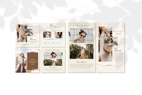 Faranisa - Instagram Feed and Story in Instagram Templates - product preview 4