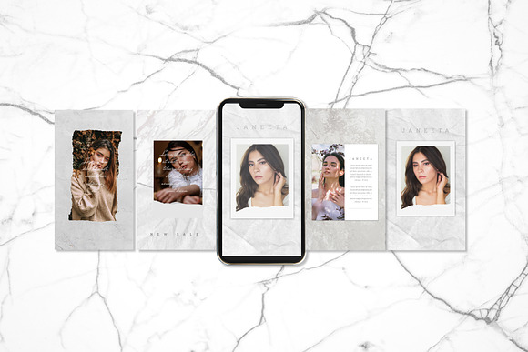 JANEETA - Social Media Template in Instagram Templates - product preview 2