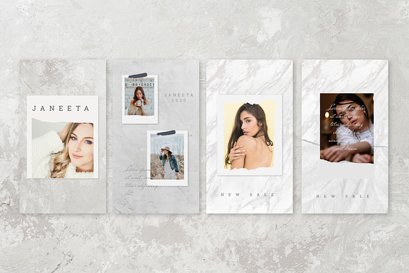 JANEETA - Social Media Template in Instagram Templates - product preview 4