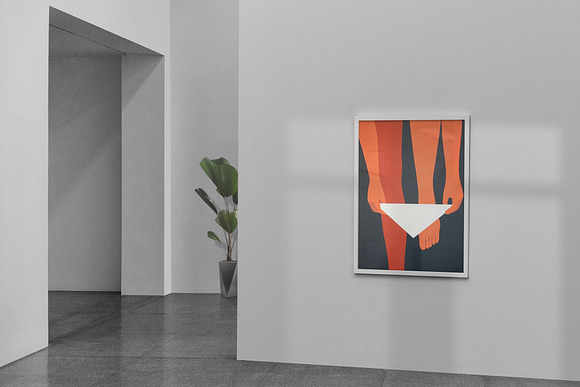 Art Gallery MockUp / Poster in Print Mockups - product preview 5