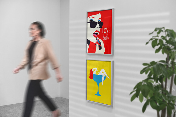 Art Gallery MockUp / Poster in Print Mockups - product preview 9