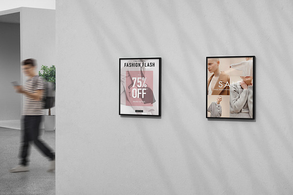 Art Gallery MockUp / Poster in Print Mockups - product preview 10