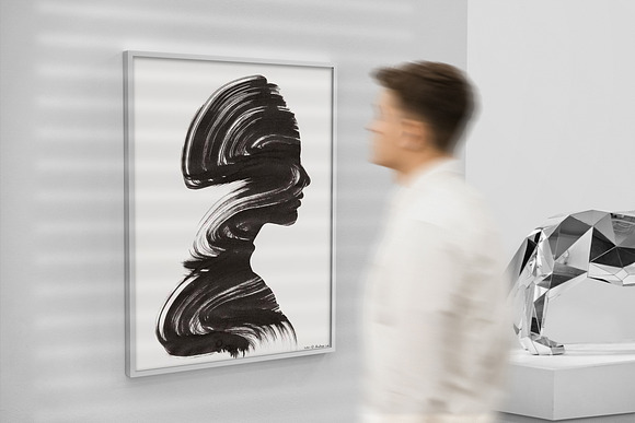 Art Gallery MockUp / Poster in Print Mockups - product preview 11