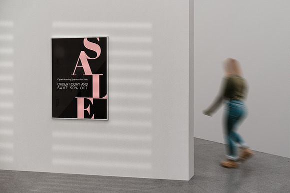 Art Gallery MockUp / Poster in Print Mockups - product preview 13