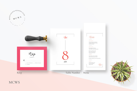 Mood Colour Wedding Suite in Wedding Templates - product preview 2