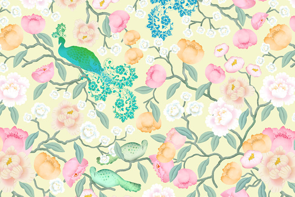 Chinoiserie In Bloom - Pattern in Patterns - product preview 4