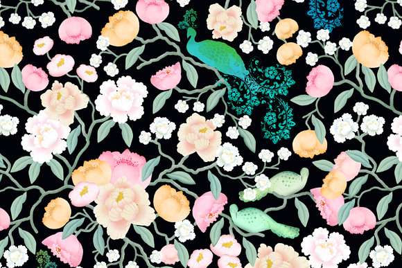 Chinoiserie In Bloom - Pattern in Patterns - product preview 6