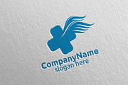 Cross Wings Medical Hospital Logo 37
