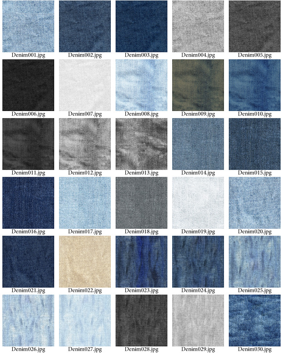 Ultimate Denim Seamless Pack in Patterns - product preview 5