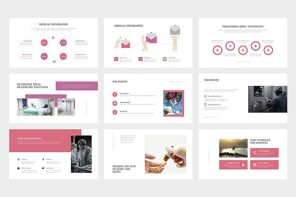 Pomax : Medical Services Keynote in Keynote Templates - product preview 3