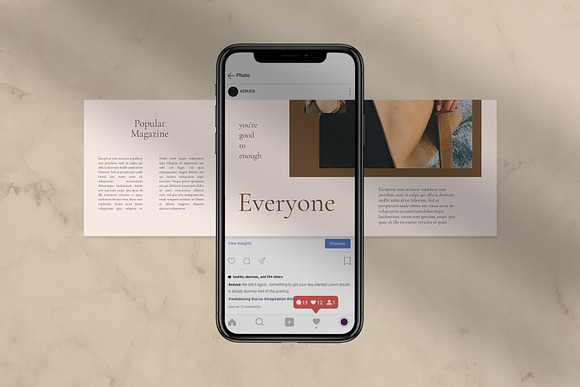 Sureeal Puzzle Instagram Feed in Instagram Templates - product preview 3