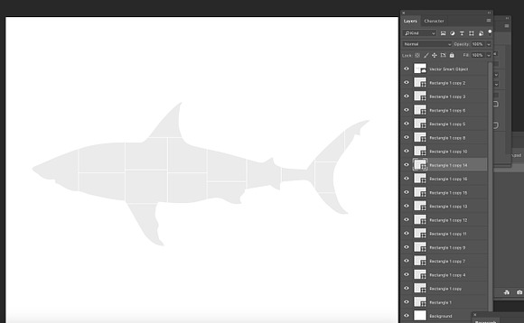 Shark photo Collage Template in Flyer Templates - product preview 1