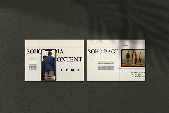 SOHO - Brand Strategy in Brochure Templates - product preview 12