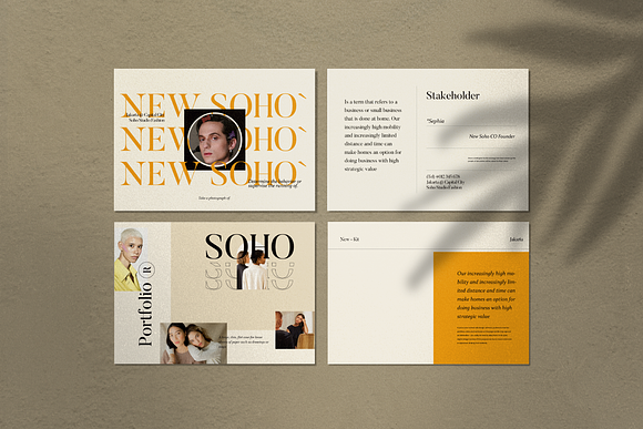SOHO - Brand Strategy in Brochure Templates - product preview 13