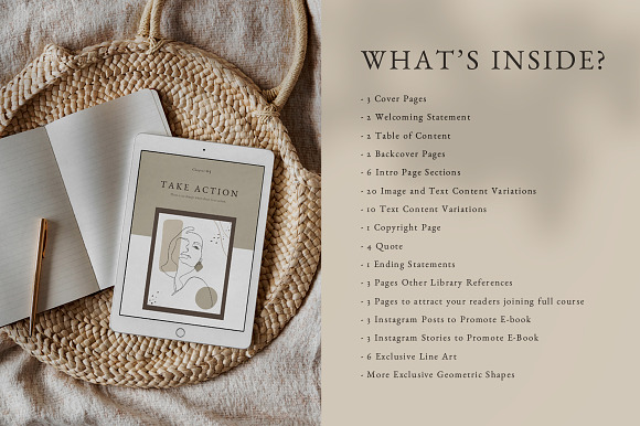 CANVA PS eBook Fashionpreneur in Magazine Templates - product preview 15