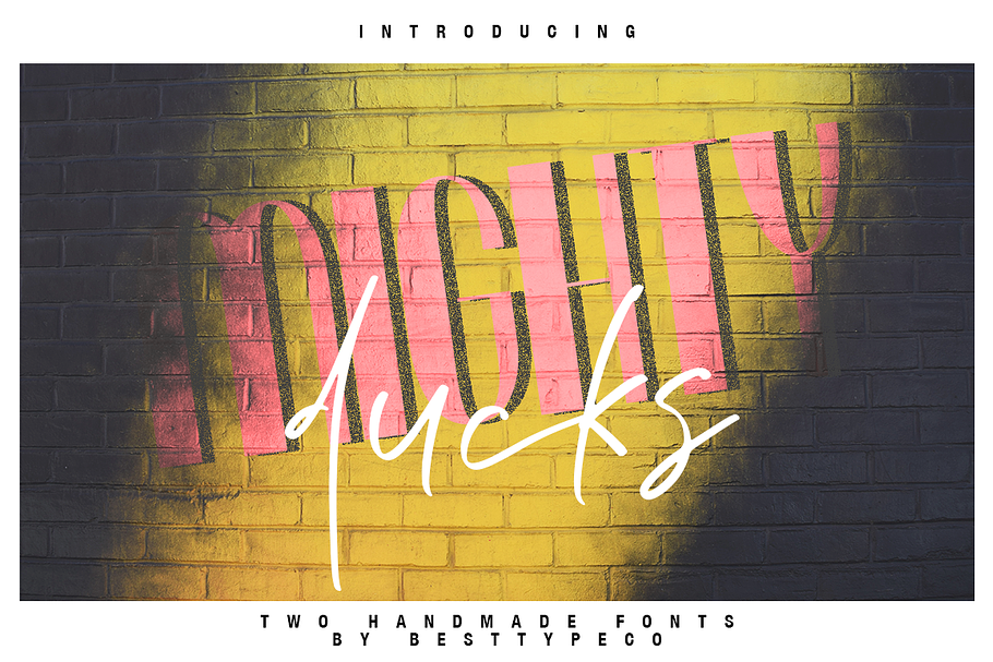 Mighty Ducks (Two Fonts) SALE 99% in Script Fonts - product preview 8