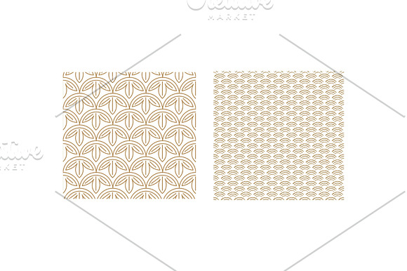 Japanese pattern vector in Patterns - product preview 1