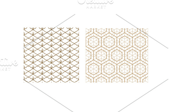 Japanese pattern vector in Patterns - product preview 3