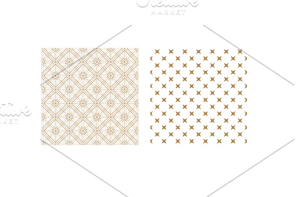 Japanese pattern vector in Patterns - product preview 5