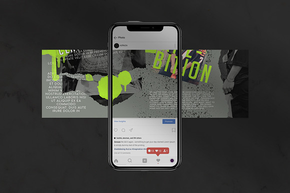 Vandalsm Puzzle Instagram Feed in Instagram Templates - product preview 3