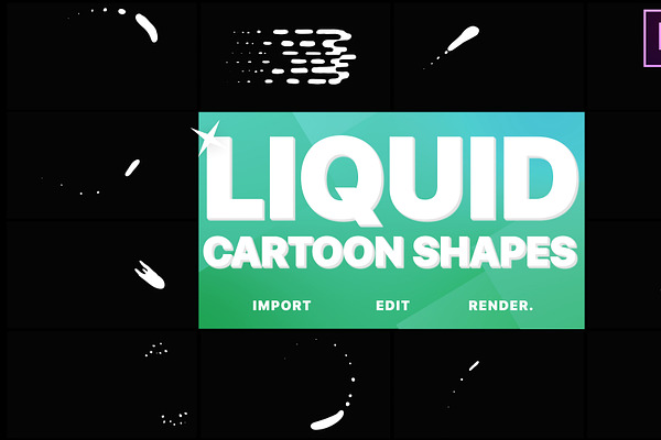 Liquid Shapes | Premiere Pro MOGRT