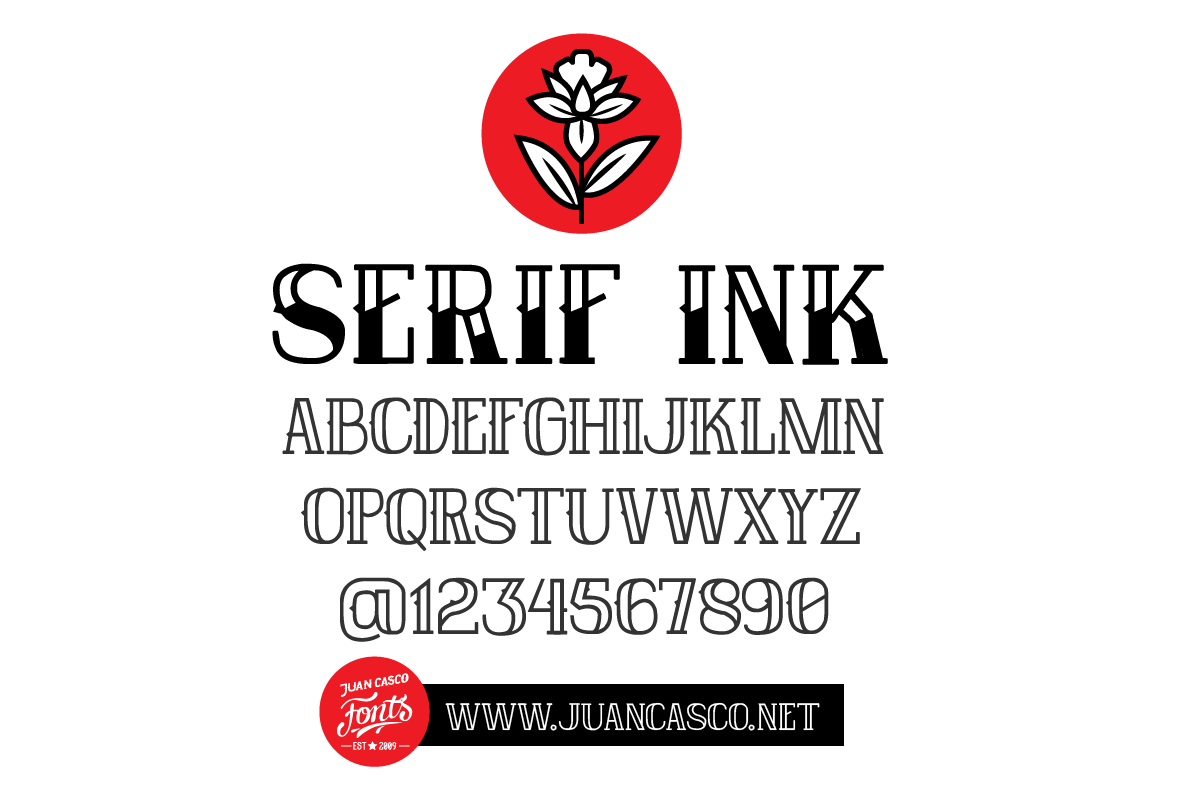 Serif Ink in Display Fonts - product preview 8