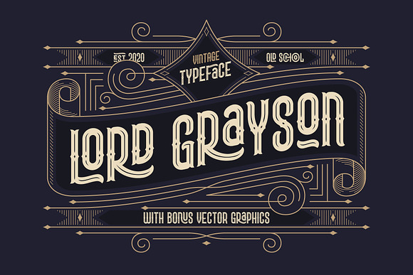 Grayson Font Pack. 55% OFF! in Display Fonts - product preview 2
