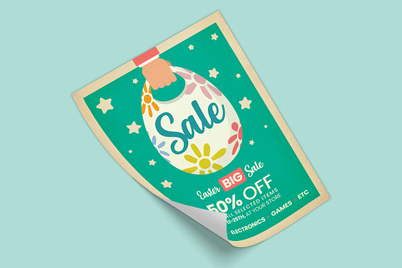 Easter Sale in Flyer Templates - product preview 2