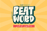 Beat Word | A BOLD fun Display