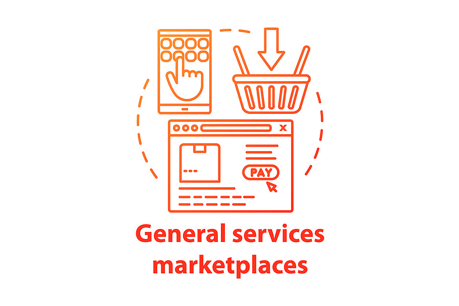 Online general services marketplaces
